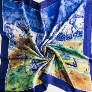 The Confluence Print Scarf